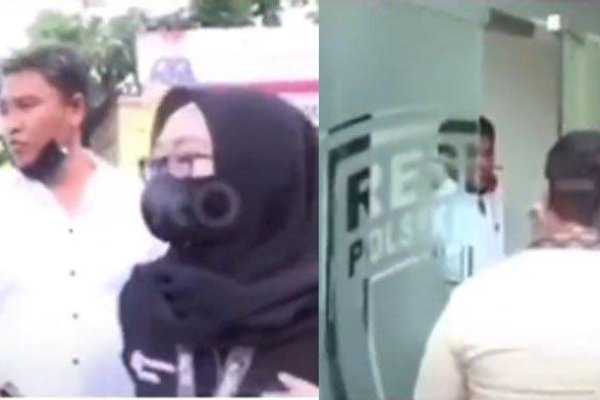 Viral Video Jurnalis Disuruh Bicara sama Pohon oleh Oknum Anggota Polsek Kembangan