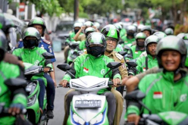 Sukseskan Ojol Day, Wali Kota Danny Minta Perhatikan Laskar Pelangi