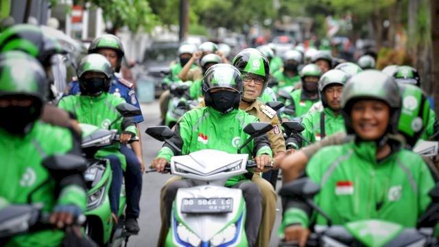 Wali Kota Danny Ajak Swasta Sukseskan Ojol Day.