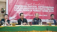 Rapat Koordinasi Persiapan Pelaksanaan Verifikasi Faktual Kepengurusan Parpol di Palopo