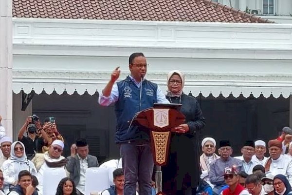 Pamit ke Warga Jakarta, Anies Baswedan : Jadilah Saksi bagi Kami Saat Mempertanggungjawabkan di Hadapan Tuhan