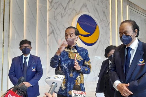 NasDem Didesak Keluar dari Kabinet Presiden Jokowi, Ini Kata Surya Paloh