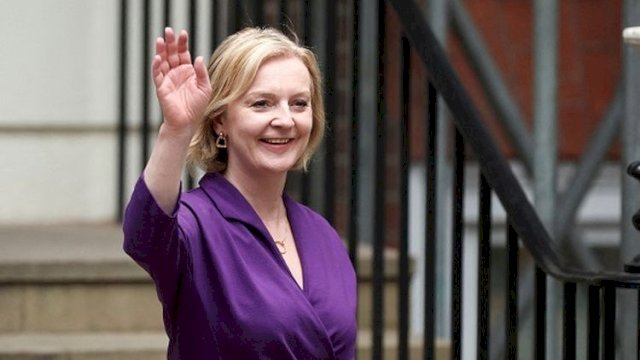 Perdana Menteri Inggris Liz Truss Mengundurkan Diri Setelah Hanya 6 Minggu Menjabat.(F-INT)