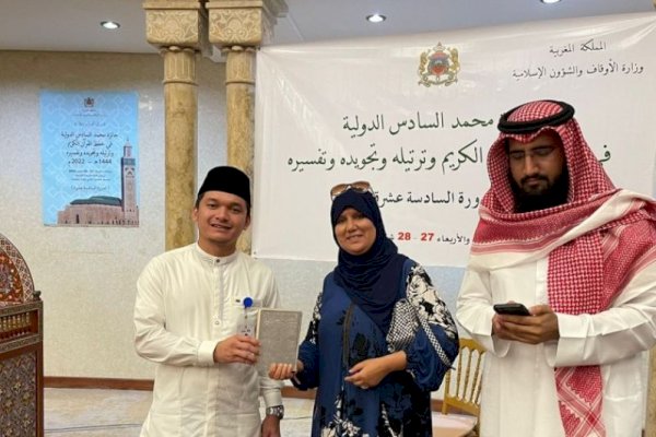 Hebat! Putra Indonesia Sabet Juara 1 MTQ Internasional