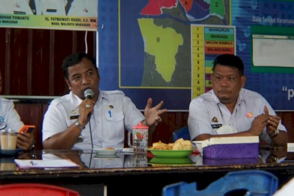 Camat Edwar Gelar Pertemuan Bersama Ketua LPM se-Kecamatan Tamalate