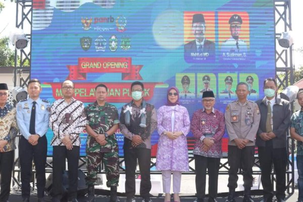 Wabup Bantaeng Dampingi Asdep KemenPAN RB Launching MPP Secara Virtual