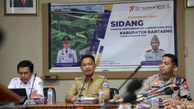 Gelar Sidang PPL,Pemkab Bantaeng Berikan Kepastian Legitas Kepada Masyarakat