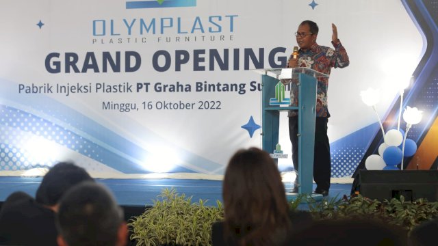Grand Opening Pabrik Injeksi Plastik, Danny Harap Kehidupan Pelaku Bank Sampah Lebih Hidup