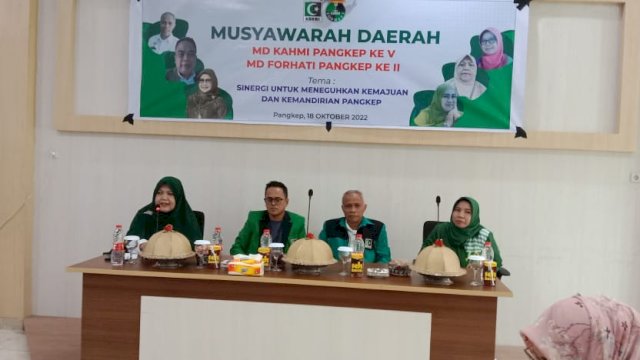 KAHMI – FORHATI Pangkep Pilih Pengurus Baru