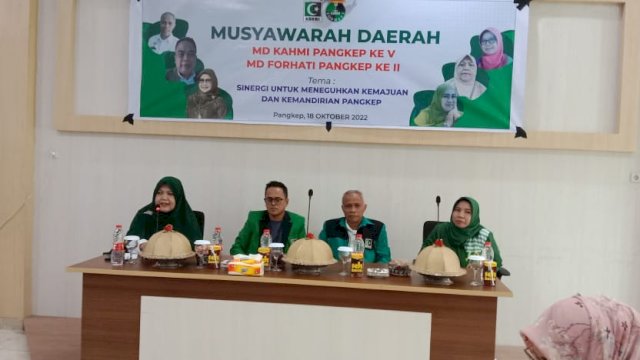 KAHMI &#8211; FORHATI Pangkep Pilih Pengurus Baru