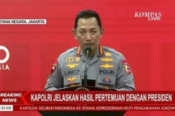 Viral Tangan Kapolri Bergetar Hebat Usai Bertemu Presiden Jokowi, Kenapa?