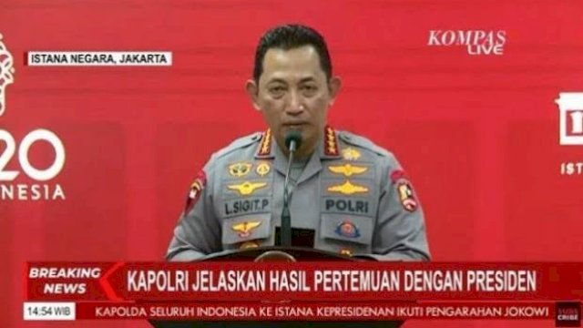 Viral Tangan Kapolri Bergetar Hebat Usai Bertemu Presiden Jokowi, Kenapa?
