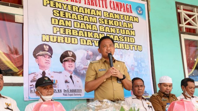 Warga Campaga Ingin Program Bantuan Seragam Gratis Pemkab Bantaeng Terus Berlanjut