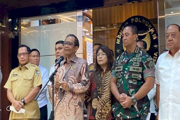 Usut Tragedi Kanjuruhan, Mahfud MD Bentuk Tim Gabungan Pencari Fakta