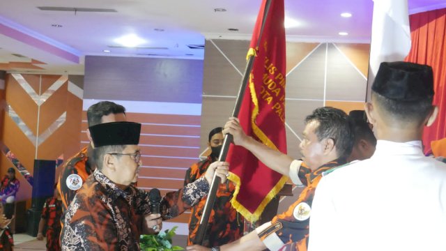 Walikota Judas Hadiri Pelantikan Pengurus MPC Pemuda Pancasila Palopo