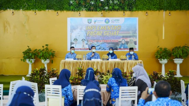 Dinkes Pangkep Gelar FGD Bahas Pasar Sehat
