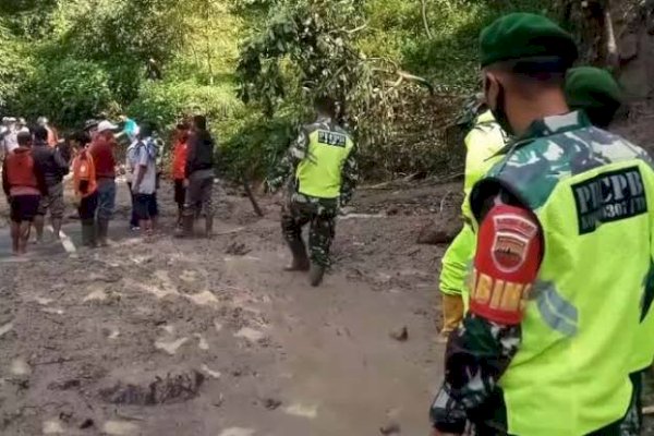 Dua Warga Jeneponto Sulsel Ditemukan Tewas Tertimbun longsor, 1 Orang Hilang