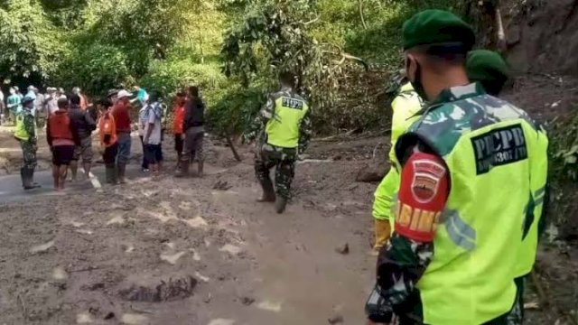 Dua Warga Jeneponto Sulsel Ditemukan Tewas Tertimbun longsor, 1 Orang Hilang