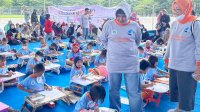 Bunda PAUD Makassar Tingkatkan Kreatifitas Anak Usia Dini Lewat Lomba Menggambar dan Melipat Kertas