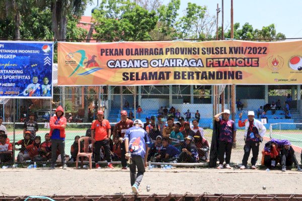 Cabor Petanque Sumbang Medali untuk Pangkep