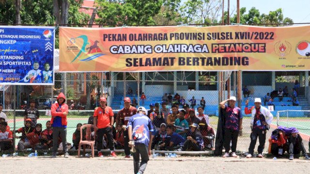 Cabor Petanque Sumbang Medali untuk Pangkep