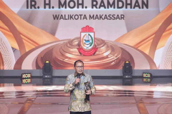 AHI 2022: Danny Pomanto Wali Kota Terpopuler, Pemkot Makassar Institusi Terpopuler