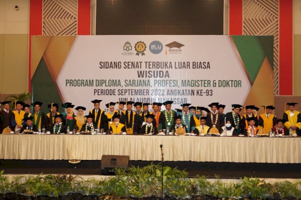 UIN Alauddin Makassar Gelar Wisuda Angkatan 93 di Hotel Claro