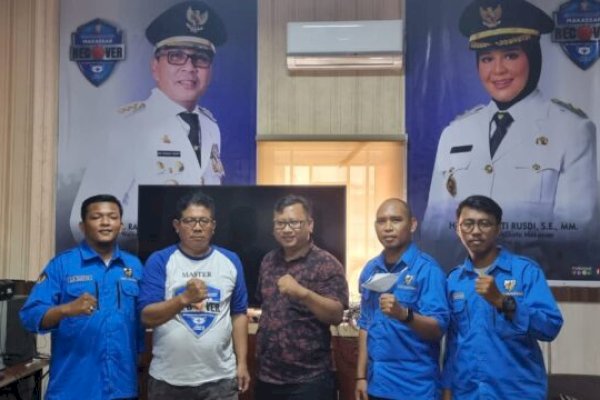 Camat Bontoala Terima Kunjungan Korwil dan DPK KNPI, Ini yang Dibahas