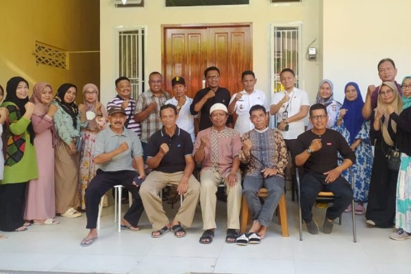 Kunjungi Kelurahan Tabaringan, Camat Ujung Tanah Sebut Warga Antusias Program Longwis