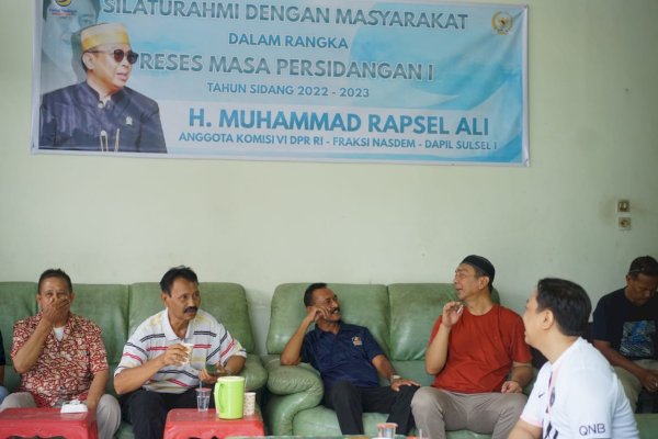 Reses Bersama Nelayan, Rapsel Ali Serap Aspirasi Soal Sulitnya BBM Subsidi