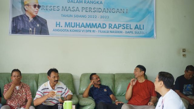 Anggota Komisi VI DPR RI Fraksi Partai NasDem, Muhammad Rapsel Ali.