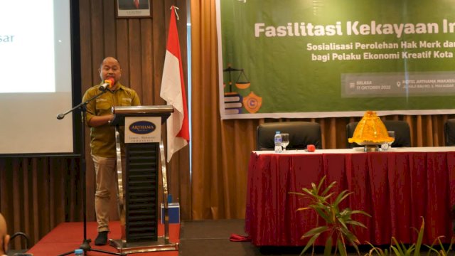 Kepala Dispar Makassar, Muhammad Roem Buka Kegiatan Fasilitasi Kekayaan Intelektual ke 4