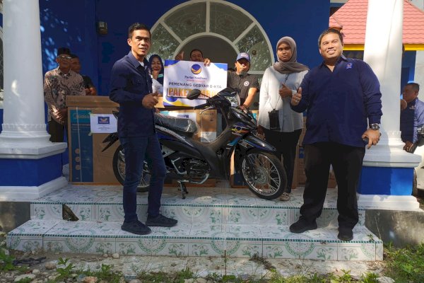 Bahagianya Jadi Kader NasDem di Bone, Bisa Dapat Hadiah Umrah-Motor dari Gebyar E-KTA