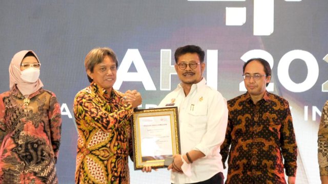 Raih Sederet Penghargaan di Ajang AHI, Kementan Jadi Kementerian Terpopuler di Media Digital