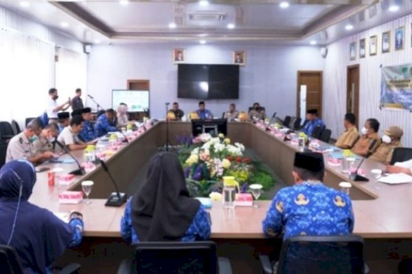 Bupati HAS Chaidir Syam Gelar Sidang PPL Redistribusi Tanah Kabupaten Maros Tahun 2022 Bersama Pihak BPN