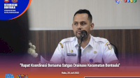 Sesuai Arahan Camat Bontoala, Rapat Koordinasi Bersama Satgas Drainase Digelar