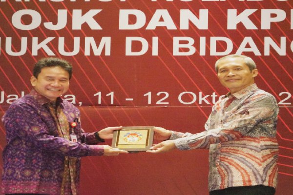 Sinergi OJK Dan KPK Cegah Korupsi di Sektor Jasa Keuangan