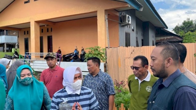 Camat Panakkukang, Andi Pangerang Dampingi Ketua TP PKK Kota Makassar Indira Jusuf Ismail.