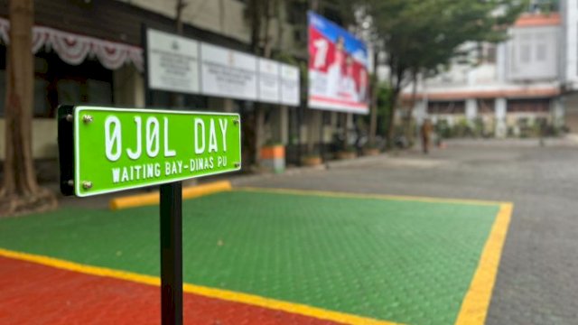 Ojol Day, Parkiran di Sejumlah Kantor Milik Pemkot Makassar Sepi dari Kendaraan