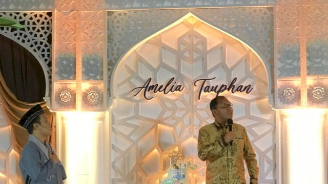 Danny Pomanto Hadiri Ulang Tahun Amelia Tauphan.