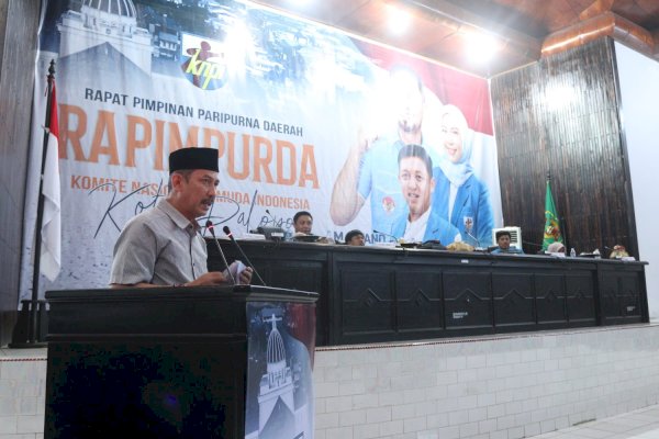 Sekda Firmanza Hadiri Rapimpurda KNPI Palopo