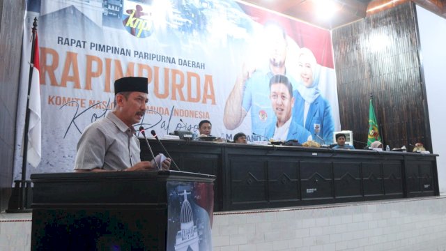 Sekda Firmanza Hadiri Rapimpurda KNPI Palopo