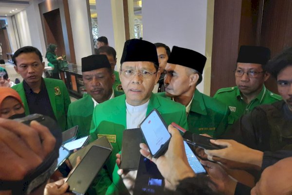 Gantikan Suharso Monoarfa, Plt Ketum Mardiono Perkenalkan Diri di Muskerwil PPP Sulsel