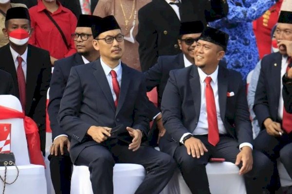 Kepala DPMPTS Makassar Andi Zulkifly Hadiri Upacara HUT RI