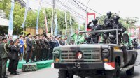 Danny Pomanto Saksikan Parade Alusista di Upacara HUT ke &#8211; 77 Tahun TNI