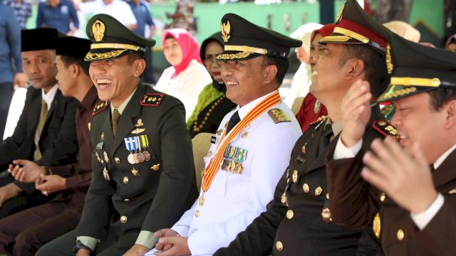 Perayaan HUT TNI di Bantaeng.