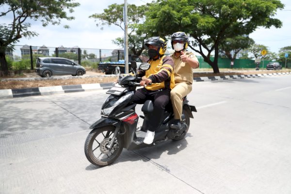 Pekan Ke Empat, Danny Pomanto Gunakan Maxim Hadiri Kegiatan TPID