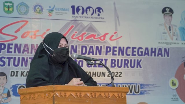 TP PKK Luwu Gelar Sosialisasi Penanganan serta Pencegahan Stunting dan Gizi Buruk