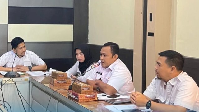 Bapenda Makassar Saat Terima Kunjungan Kementerian PUPR.