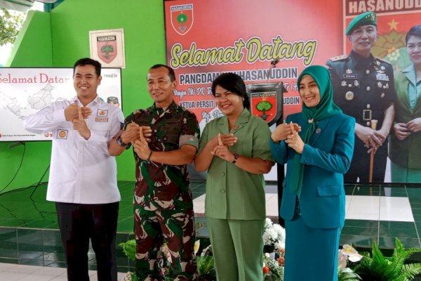 Pangdam Hasanuddin Kunker di Makodim 1421 Pangkep, Bupati Yusran Jelaskan Capaian Vaksinasi